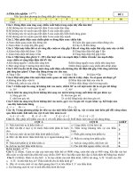 Kiểm tra Lý 9 Tuần 28