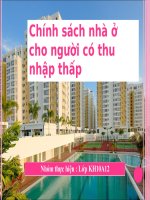 chinh sach nha o