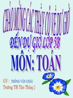 TOAN 5 LUYỆN TẬP CHUNG (TIẾT 81) CKT-KN HAY