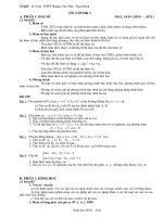 De cuong on tap HK1 lop 10 (new)