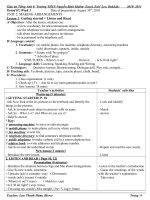 giao an tieng anh 8 bai 2- chuan- hung ne