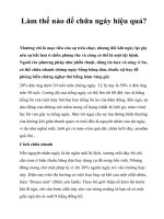 Làm thế nào để chữa ngáy hiệu quả?