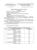 Bien bản binh xét