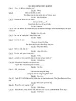 Bộ đề giao lưu HS giỏi lớp 5 lần 2