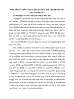 MỘT SỐ GIẢI PHÁP TĂNG CƯỜNG QUẢN LÝ QUỸ TIỀN LƯƠNG TẠI CÔNG TY SÔNG ĐÀ 2