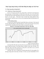 Thực trạng tăng trưởng và bất bình đẳng thu nhập của Việt Nam