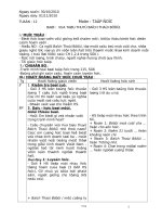 lớp 4 tuần 12 CKT ( 3 cột )