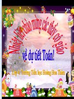 Chia cho số có hai chữ số ( Tiếp theo)