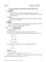 Đại số 9 tiết 33