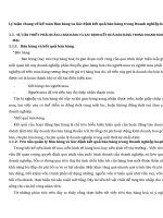 Lý luận chung về kế toán Bán hàng và Xác định kết quả bán hàng trong Doanh nghiệp hoạt động Thương mại