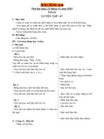 Giao an lop3- Tuan 14