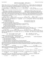 Đề thi thử ĐH&CĐ lần 1(Dao động cơ&Sóng)