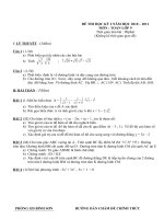 đề thi học kỳ I Lớp 9. Rất hay