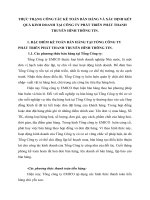 THỰC TRẠNG CÔNG TÁC KẾ TOÁN BÁN HÀNG VÀ XÁC ĐỊNH KẾT QUẢ KINH DOANH TẠI CÔNG TY PHÁT TRIỂN PHÁT THANH TRUYỀN HÌNH THÔNG TIN