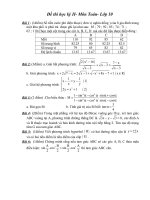 Thi thử HK II Toán_10 số 1