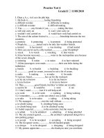 ON TAP TIENG ANH G11