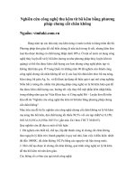 Nghiên cứu công nghệ thu kẽm