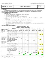 bài kiểm tra chương 1 Đại số 8 (2010-2011)