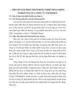 MỘT SỐ GIẢI PHÁP NHẰM HOÀN THIỆN HOẠT ĐỘNG MARKETING CỦA CÔNG TY INSERIMEX