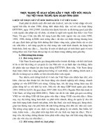 Thực trạng về hoạt động đầu tư trực tiếp nước ngoàI tại Việt Nam trong giai đoạn 1996-2001