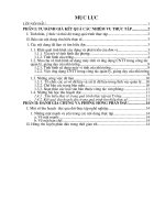 Bao cao thu hoach dot thuc tap nghe