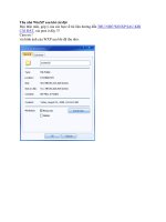 Thu nhỏ WinXP sau khi cài đặt