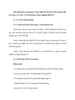 Kiến nghị một số giải pháp về hoạt động PR để phát triển thương hiệu tại Công ty Tư vấn và Truyền thông Chuyên nghiệp PROSCO