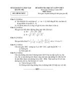 Đề+đáp án TOÁN9 HK1 09-10