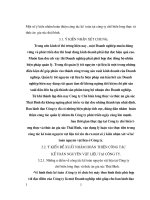 Một số ý kiến nhằm hoàn thiện công tác kế  toán tại công ty chế biến lương thực và thức ăn  gia súc thái bình