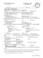 de KT 1 tiet hoc ky I