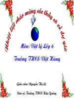 Lực kế phép đo lực-Khối lượng, trọng lượng