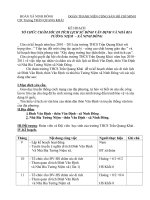 KẾ HOẠCH TỔ CHỨC CHĂM SÓC DI TÍCH LỊCH SỬ ĐÌNH VĂN ĐỊNH VÀ NHÀ BIA TƯỞNG NIỆM  – XÃ NINH ĐÔNG