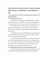 Thực trạng kế toán chi phí sản xuất và tính giá thành sản phẩm tại Công ty Cổ phần Đầu Tư và Xây Dựng Tiền Hải