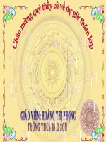 BÀI 11 ( Tiết 12) NHỮNG CHUYỂN BIẾN VỀ XÃ HỘI