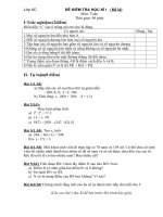 1số đề kt HKI Toán 6(chẵn+lẻ).Nga