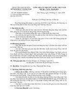 Hướng dẫn Giao lưu tiếng Anh cấp Tỉnh