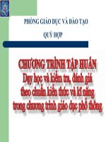 Tai lieu tap huan mon GDCD