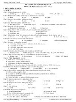 Đề Cương Tin Học 6 - HK1(2010 - 2011)
