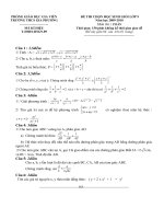 Đề thi HSG 9(có DA)