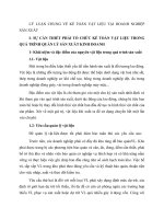 LÝ LUẬN CHUNG VỀ KẾ TOÁN VẬT LIỆU TẠI DOANH NGHIỆP SẢN XUẤT