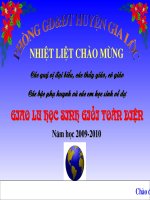 Giao lưu HS giỏi khối lớp 5 Đề 5
