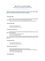 Trình tự, thủ tục thanh lý tài sản nhà nước tại các cơ quan, tổ chức, đơn vị thuộc Uỷ ban Trung ương tỉnh, thành phố trực thuộc Trung ương