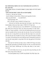 ĐẶC ĐIỂM HOẠT ĐỘNG SẢN XUẤT KINH DOANH TẠI CÔNG TY BIA VIỆT ĐỨC