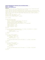 Các chiêu thức trong lập trình Làm cho ứng dụng từ từ rõ dần khi Load và mờ dần khi Unload