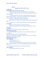 ĐỊA HÌNH VIỆT NAM