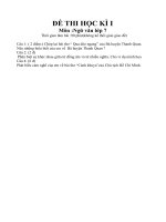 DE THI HKI 7 CUC HAY