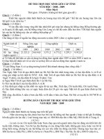 HCO5 SINH GIỎI ĐỊA LÍ