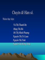 chuyen de phuong phap Toan