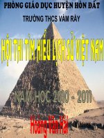 Tìm hiểu lịch sử Trường Vàm Rầy Mới Nhất