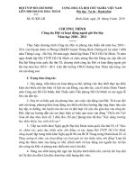 Chương trình công tác Đội và NGLL năm 10-11